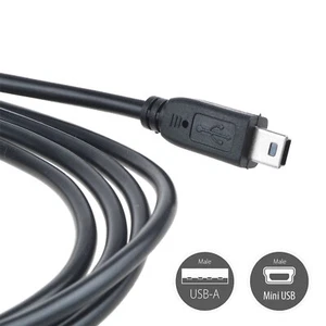 USB Power Charger Charging Cable Cord For Sharp 3D Glasses Eyewear AN-3DG20 B - Picture 1 of 5