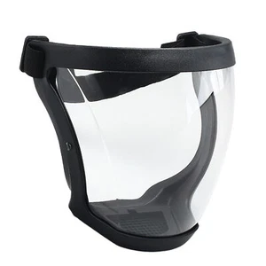 Unisex Anti Fog Protective Full Face Shield Reusable Transparent Clear Dust Mask - Picture 1 of 12
