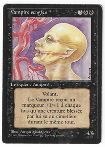 ►Magic-Style◄ MTG - Sengir Vampire - French Revised FBB - Played - Picture 1 of 1