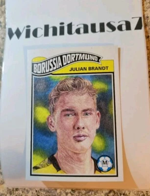 2019 Topps Soccer Living Set Julian Brandt UEFA Borussia Dortmund #35 UCL - Image 1 of 2