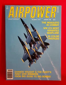 Airpower Magazine 1988 January Navy F-18 Blue Angels - Imagen 1 de 5