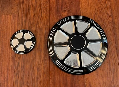 Harley Davidson 99-17 Dyna, Softail, Touring Derby y cubierta de sincronización a juego - Nueva Foto 1 de 4