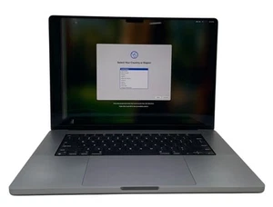 APPLE MACBOOK PRO 2021 A2485 16" M1 Pro 32GB 512GB - Grade F - READ DESCRIPTION - Afbeelding 1 van 10
