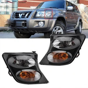 For Nissan Patrol Y61 2001-2004 Front Indicator Corner Light Lamp Wiring Pair - Picture 1 of 12