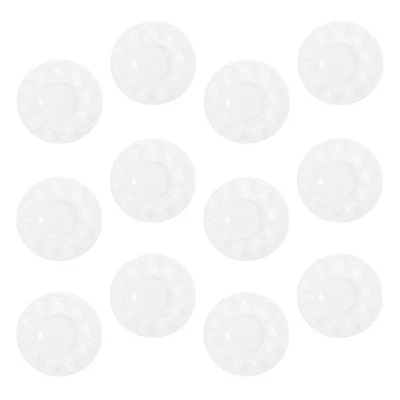  12 Pcs Color Palette Artist Mixing Colour Tray Paint Palettes Plate - Image 1 of 4