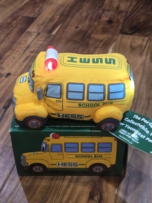 My Peluche Juguete Hess Camión Autobús Escolar 2024 Nuevo En Caja Luces y Sonido Música Foto 1 de 4