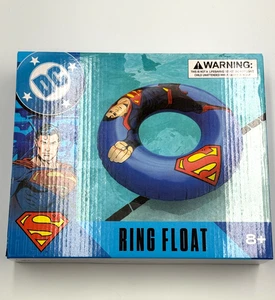 DC Superman 40" Inflatable Pool Float Ring NEW - Picture 1 of 7