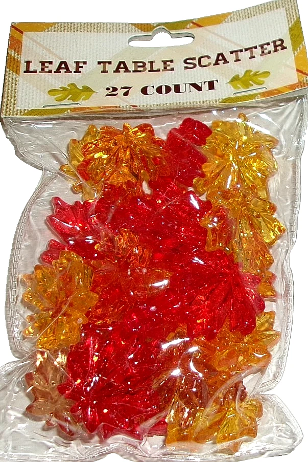 ESPERSIÓN DE MESA DE OTOÑO / RELLENO DE JARRÓN ~ HOJAS DE ARCE DE COLORES ~ 27 Piezas Foto 1 de 1