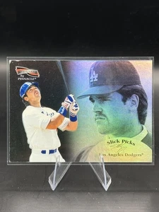 1996 Pinnacle Aficionado - Slick Picks Mike Piazza #1 - Los Angeles Dodgers - Picture 1 of 2