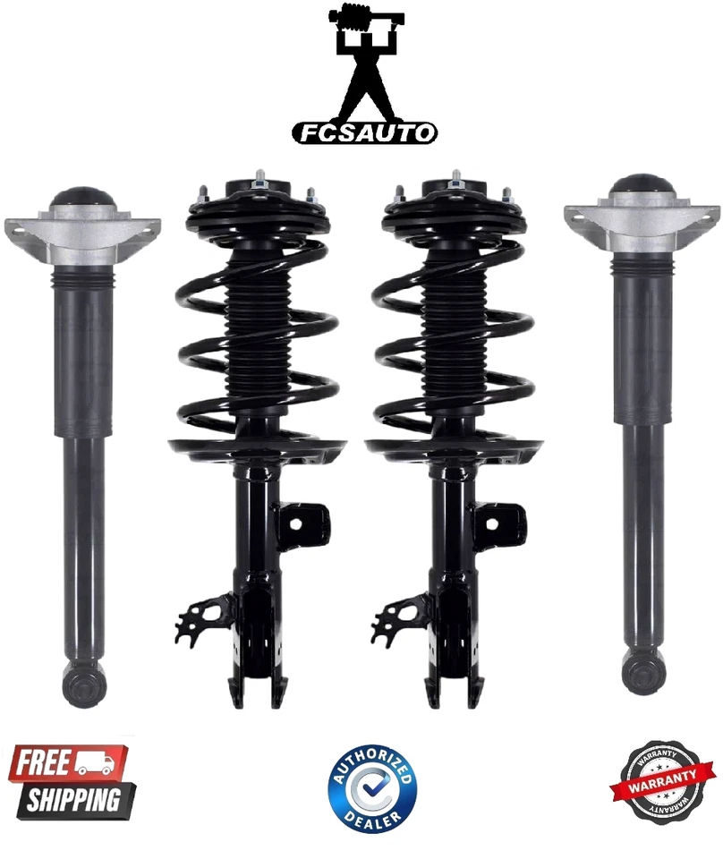 Muelle helicoidal delantero completo FCS y amortiguador trasero para Lexus ES350 ES300H 19-24 Foto 1 de 1