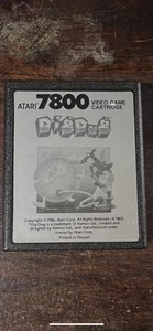Dig Dug - Atari 7800 Video Game Cartridge Only - Tested & Works With Pics - Picture 1 of 4