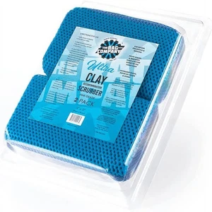 The Rag Company 0406-ULTRA-CLAY-SCRUB-2PK The ULTRA Clay Scrubbers BLAU (2er Pack) - Bild 1 von 4