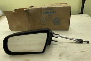 GM OEM Outside Driver LH Rear View Mirror Black 84-96 Beretta Cavalier Corsica - Picture 1 of 7