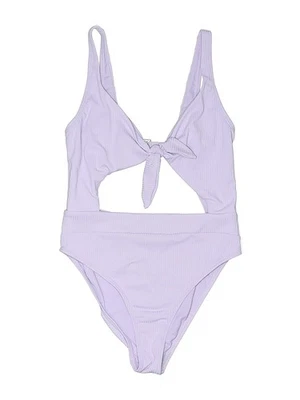Traje de baño de una pieza púrpura Damsel para mujer L Foto 1 de 2