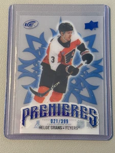 2024-25 UD Ice Premieres Helge Grans Rookie /399 #183 - Bild 1 von 2