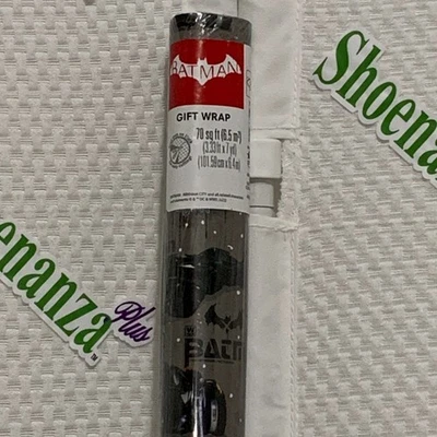 Papel de embrulho para presente DC Comics Batman Arkham Knight Batmóvel 70 pés quadrados - Imagem 1 de 4