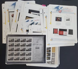 Briefmarkensammlung USA Forever 2015-18, sehr schön NH Blätter, Hefte, Einzeln; FV 276,84 $ - Bild 1 von 7