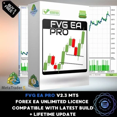 v2.3 FVG EA Forex Robot Metatrader MT5 Expert Advisor unlimited licence - Image 1 of 4