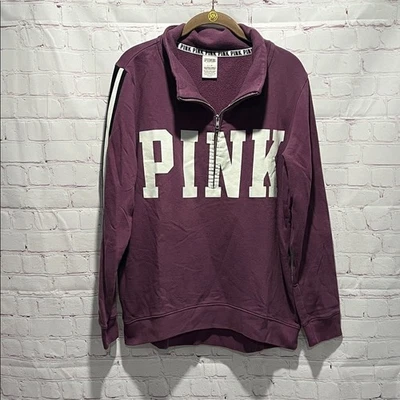 Victoria's Secret ROSA Púrpura Pullover Sudadera Mujer Talla Grande Foto 1 de 3