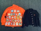 Vintage Girl Scout Jacket 80s Patches Windbreaker Brownie Sweater 1980s Rainbow