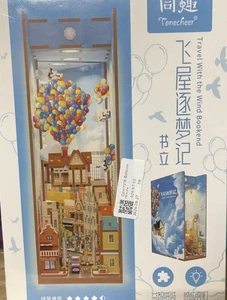Kit Angolo Libro Fai da Te Modellino in Legno Puzzle 3D per Adulti da Costruire - Foto 1 di 2