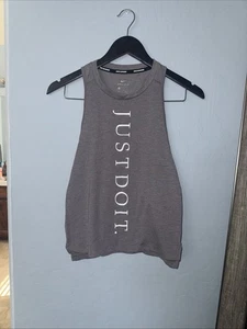 Nike Women's Just Do It Training Tank Top Multi Grey Size XS - Picture 1 of 3