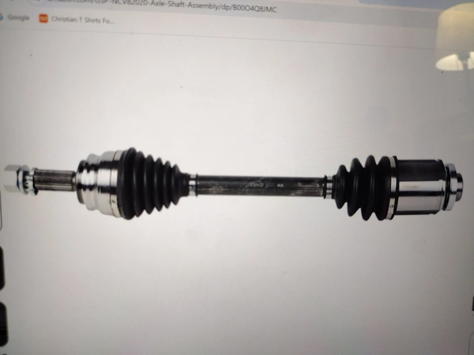 Conjunto de eje CV delantero derecho Carquest NCV 82020 Dodge Caliber 07-12    Foto 1 de 1