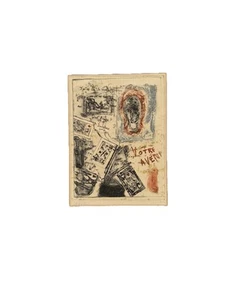 ZWI MILSHTEIN COLOR ETCHING "VOTRE AVENI" #32/90 - Picture 1 of 4