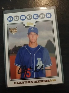 CLAYTON KERSHAW 2016 TOPPS BERGER'S BEST ROOKIE CARD REPRINT #BB-57 - Picture 1 of 2