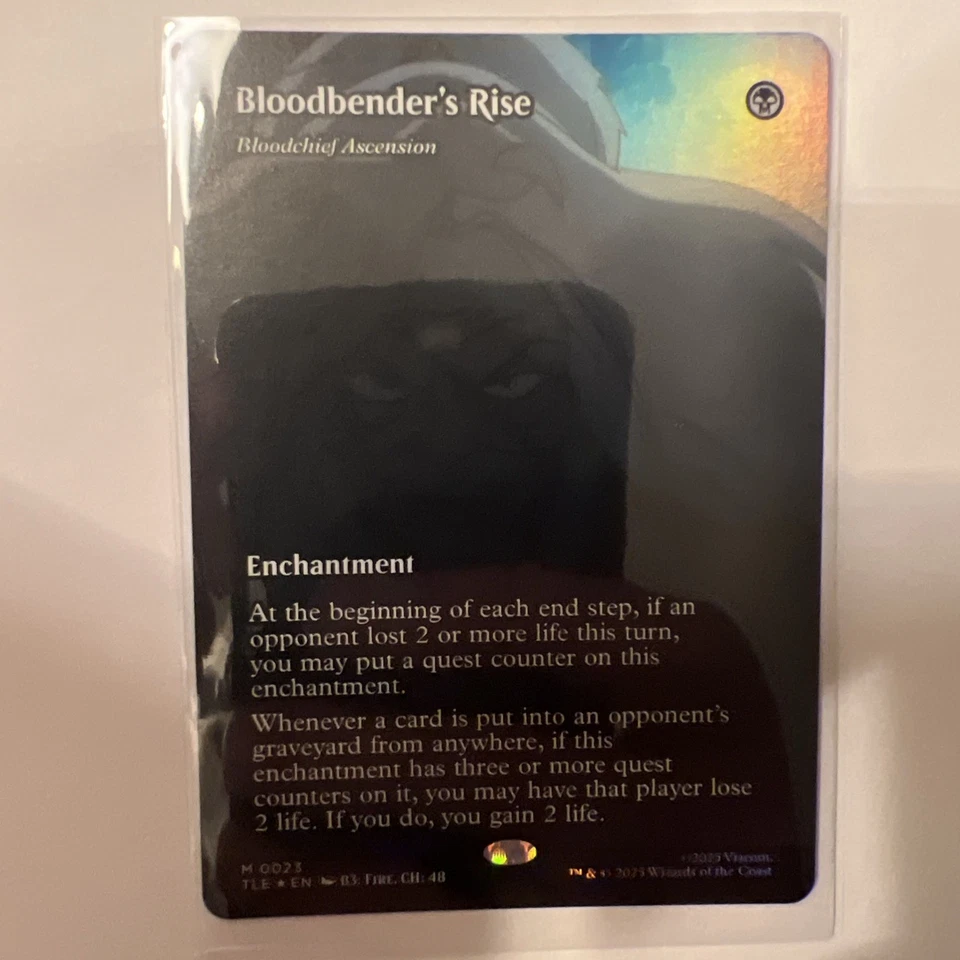 Bloodbender’s Rise - 23 - MTG Avatar: The Last Airbender - Borderless - FOIL - Image 1 of 1