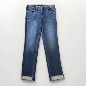 Aeropostale Jeans Womens Size 8 Regular Ankle Jegging Blue Dark Wash 29x27 - Picture 1 of 6