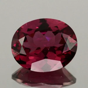 Video_3.49cts_Granate de rodolita natural púrpura vívido_Tanzania_Oval_GM754 - Imagen 1 de 2