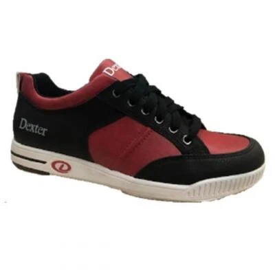 Dexter Dave Black/Red Mens Bowling Shoes