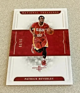 2016-17 Panini National Treasures #71 Patrick Beverley Rockets/99 - Imagen 1 de 2