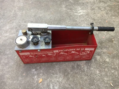 Гидростатический испытательный насос Rothenberger RP 50-60 - Изображение 1 из 4