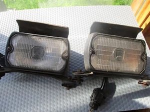 S.E.V. Marchal 750 Fog Running Lights 1Lincoln Mark VII Mustang Capri & Brackets - Picture 1 of 9