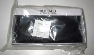 Buffalo by David Bitton Women's Wristlet Purse 8" x 4" Black Leather *Brand New* - Picture 1 of 3