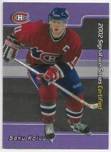 2001-02 BAP Signature Series Certified Purple Serial #'d /50 You Choose Player!! - Picture 1 of 35