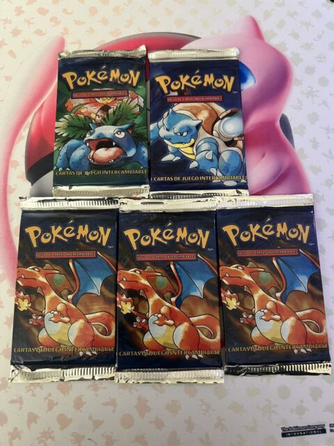 HEART GOLD SOUL SILVER BOOSTER PACK SEALED POKEMON SPANISH HGSS AMPHAROS ART