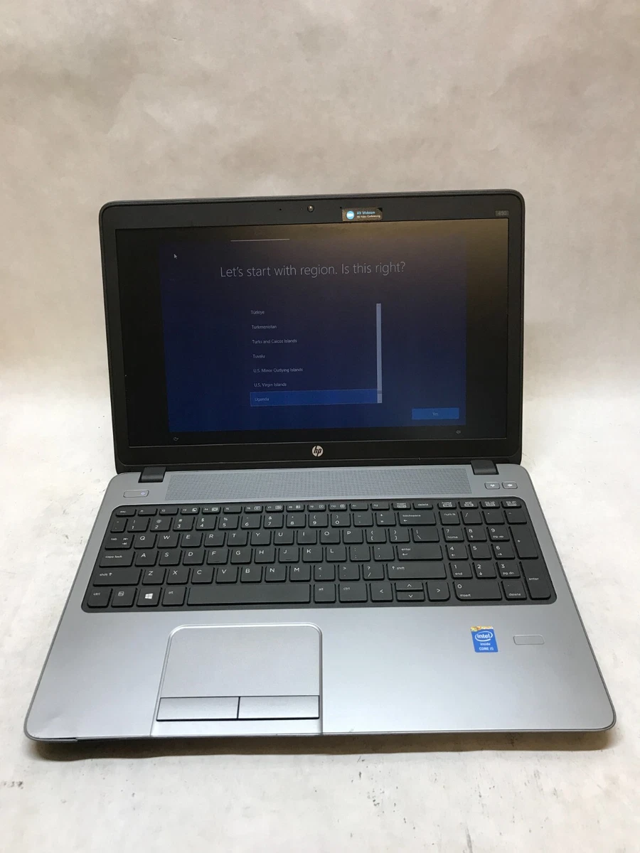 HP Intel Core i5 4th Gen. PC Laptops & Netbooks 500-749 GB Hard