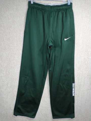 Nike Michigan State Spartans Dri-FIT Sweatpants Warm-up Pants Sz M (30-32x32) Cover