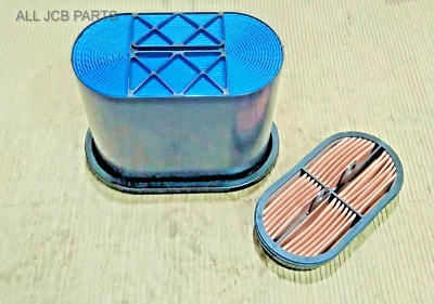 Jcb  Air Filters Set, Inner 3CX Outer (Part No. 32/925682 & 32/925683) - Image 1 of 4