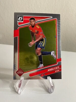 Ansu Fati 2021-22 Panini Donruss OPTIC Fifa World Cup Road to Qatar #146 Spain - Image 1 of 2
