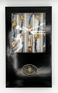 1996 Christopher Radko VINTAGE & RARE "By The Sea" Glass Garland #96-312-0 - Picture 1 of 6