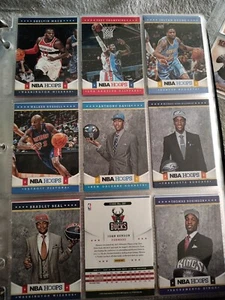NBA Hoops Binder Lot Over 50 Pages!! - Picture 1 of 14