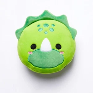 🦎Dinosaur Plush🦎 Round Travel Pillow & Eye Mask Set - Picture 1 of 5