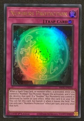Numbers Protection | BROL-EN056 | Ultra Rare | 1st Edition | YuGiOh TCG - Image 1 of 2