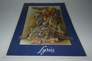 ELTON JOHN CAPTAIN FANTASTIC LYRICS BOOKLET - Picture 1 of 5