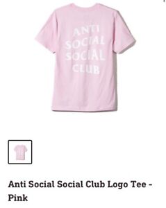 Solid Anti Social Social Club Short Sleeve T-Shirts for Men for 