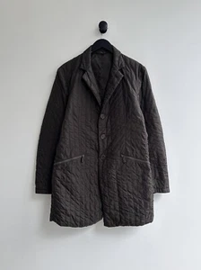 Aspesi Nylon Long Brown Blazer Jacket Size M Mens - Picture 1 of 8